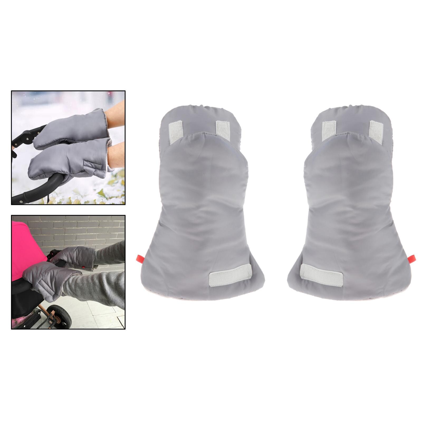 Baby Pushchair Hand Warmer Gloves Stroller Hand Muff Winter Stroller Gloves Toddler Pram Carriage Handbar Cover Accessory