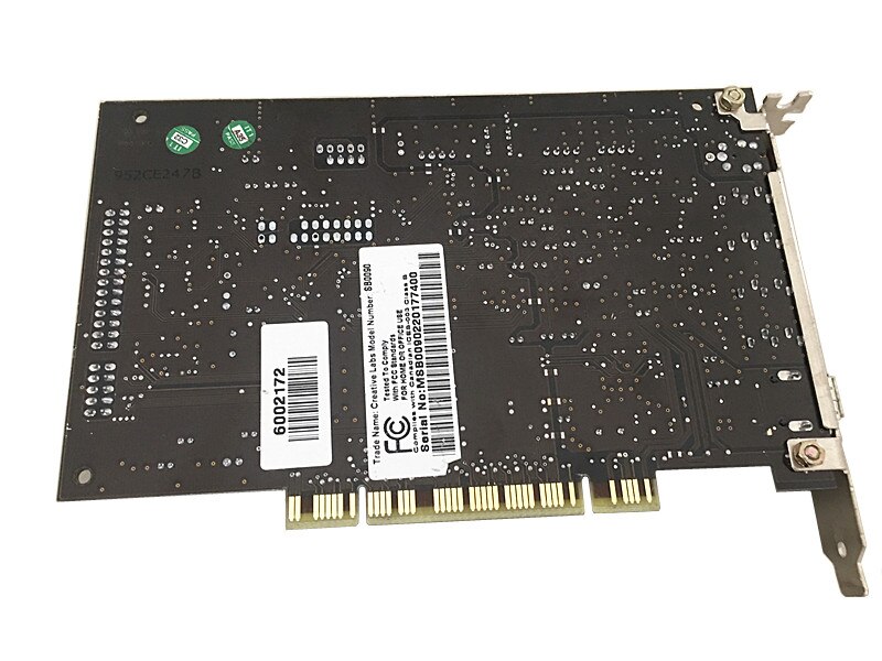 Originele Demonteren Sound Blaster Audigy SB0090 Pci 5.1 Kanaals Geluidskaart 1Pcs