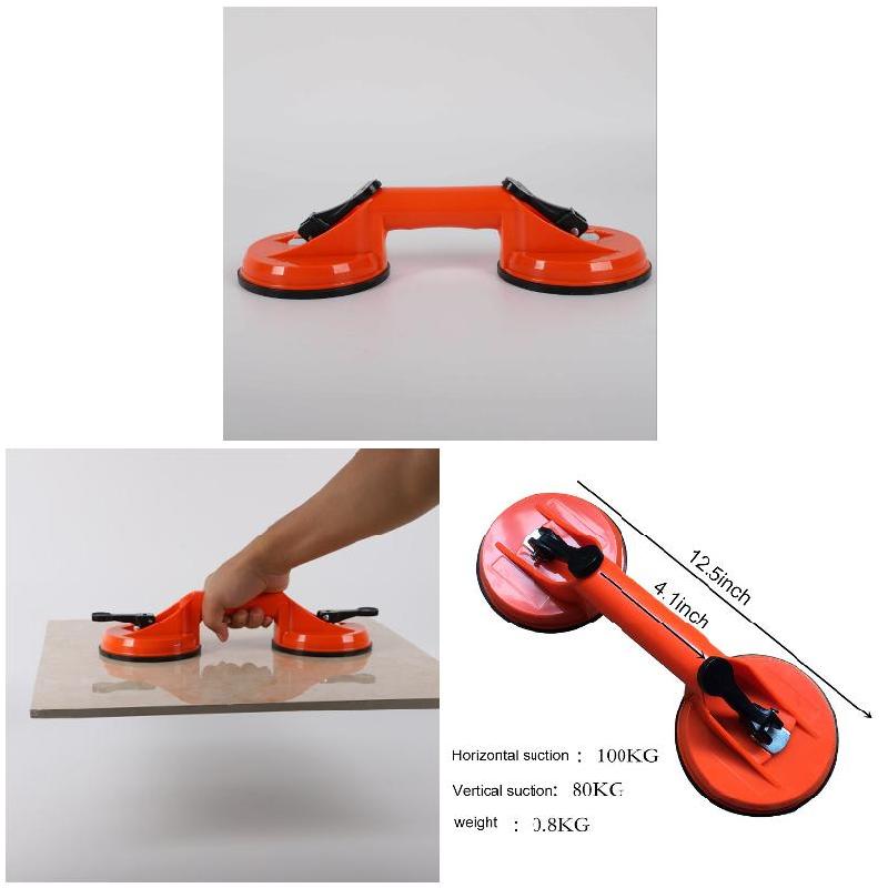 Vacuum Suction Cup Glass Lifter for Glass Tiles Mirror Granite Lifting Dent Remover Gripper WWO66