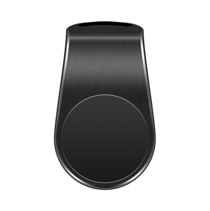 Auto telefoonhouder clip magnetische auto ventilatierooster montage magneetbeugel universele ondersteuning voor mobiele telefoon gps auto houder: Zwart