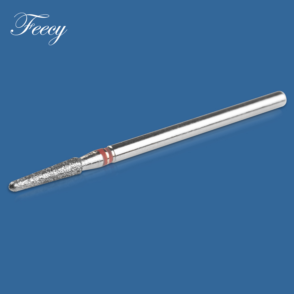 1pc Diamant Fräsen Cutter für Maniküre Nagel Bohrer Pediküre Häutchen Entfernen Clean Tool Nagel Datei Rotary Grate Dill bits 3/32&quot;: R
