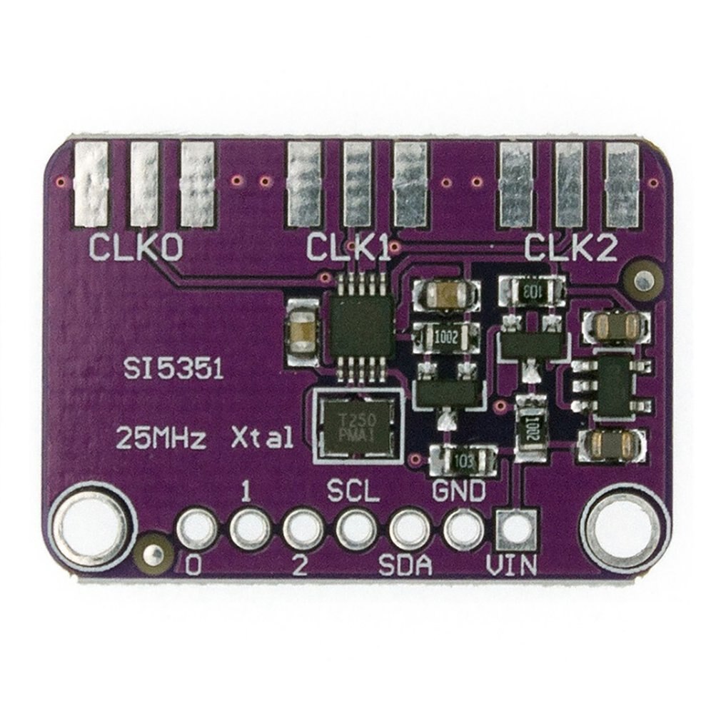 Module générateur de Signal d'horloge, haute fréquence, onde carrée, fréquence 8KHz-160MHz, DC 3V 5V SI5351 SI5351A I2C pour Arduino