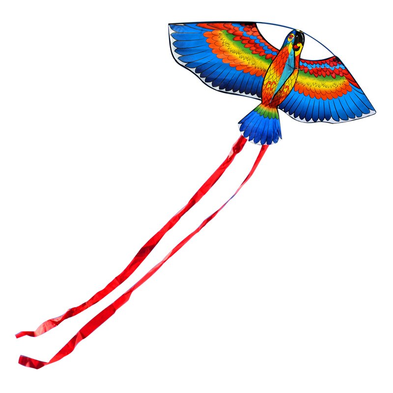 Outdoor Fun Sports 110cm/43inches Parrot Kite/ Animal Kites With Handle & Line Good Flying