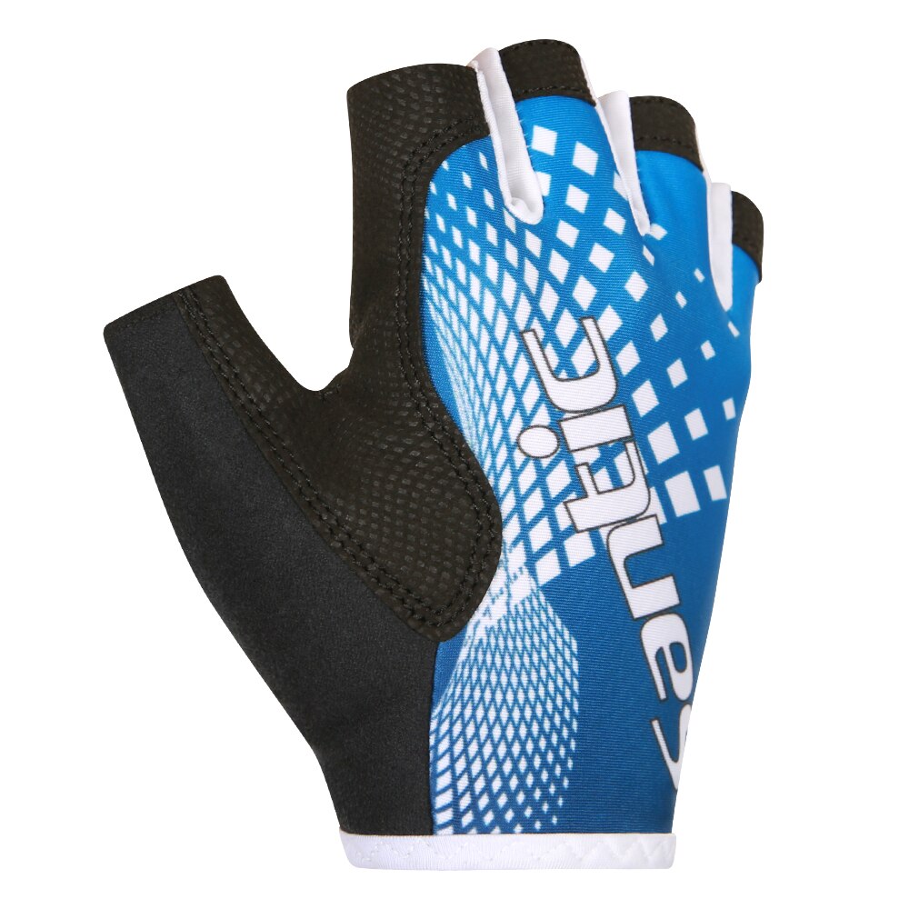 Santic sykkelhansker mtb sykkel halvfingerhansker mesh pustende absorberende svette sykkelvott ridning sportsutstyr