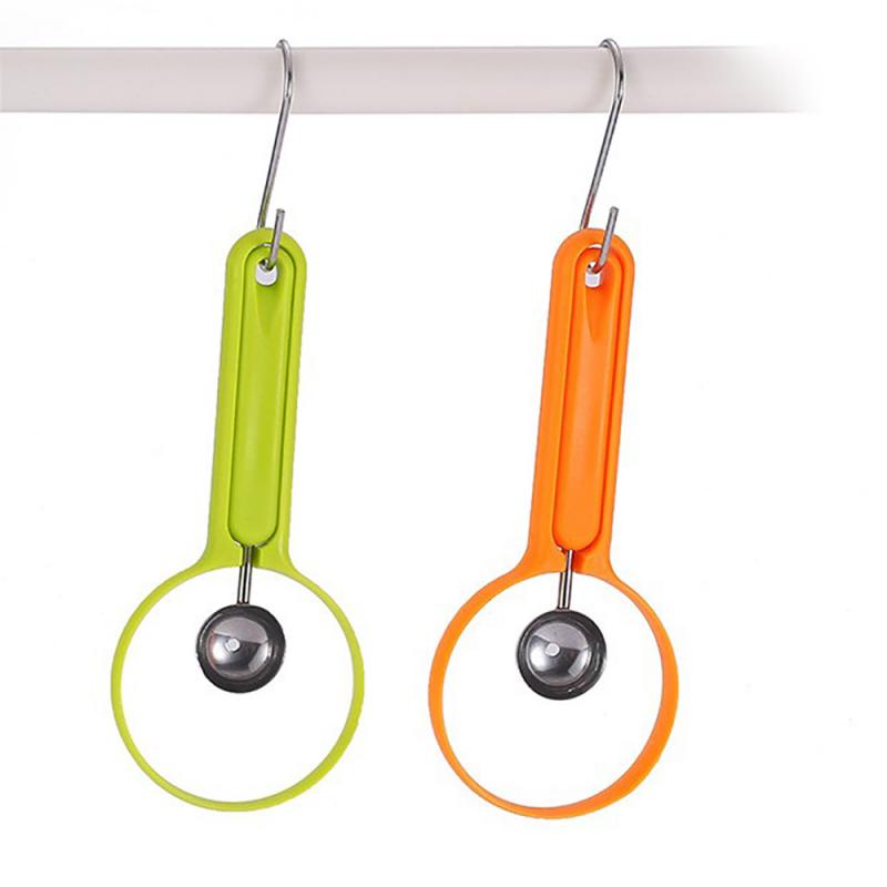 Kitchen Multi-function Seed Remover Watermelon Fruit Cutter Peeler Plastic Fruit Ice Cream Digging Ball Spoon Fruit Platter Tool