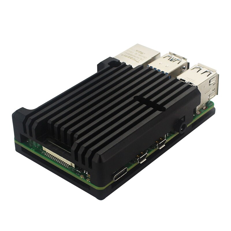 Raspberry Pi 4 Modell B Aluminium Legierung Fall CNC Box Gehäuse für Raspberry Pi 4 Modell B