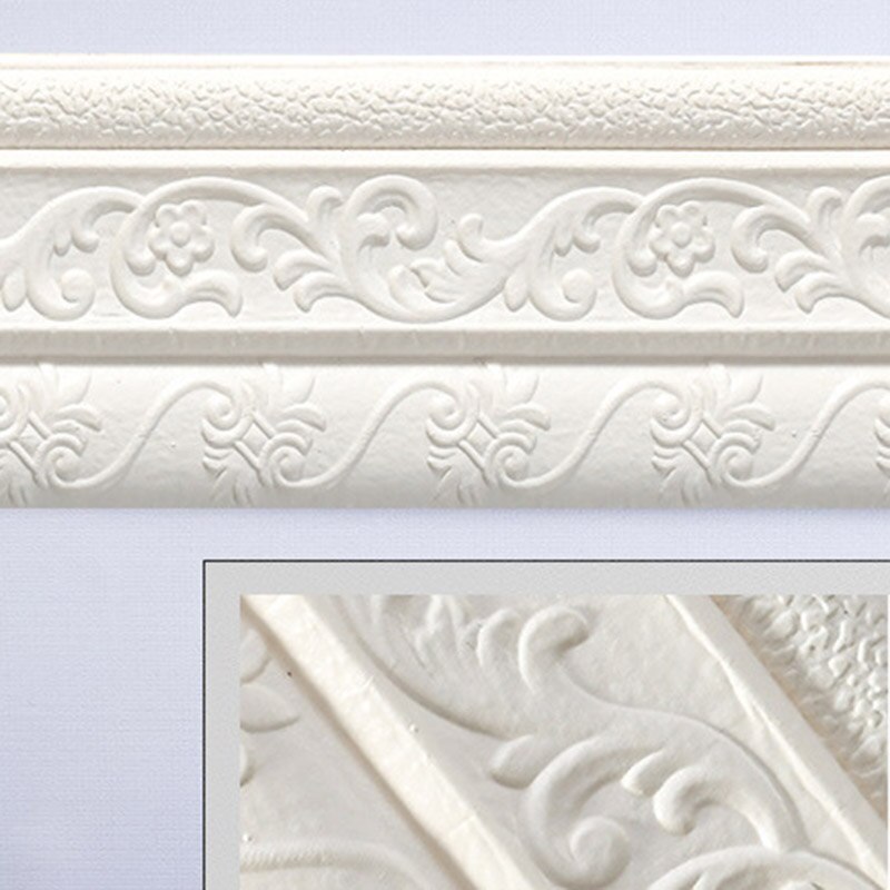 Baseboard 3D three-dimensional wallpaper self-adhesive lines TV background border waterproof wallpaper wallpaper wall stickers