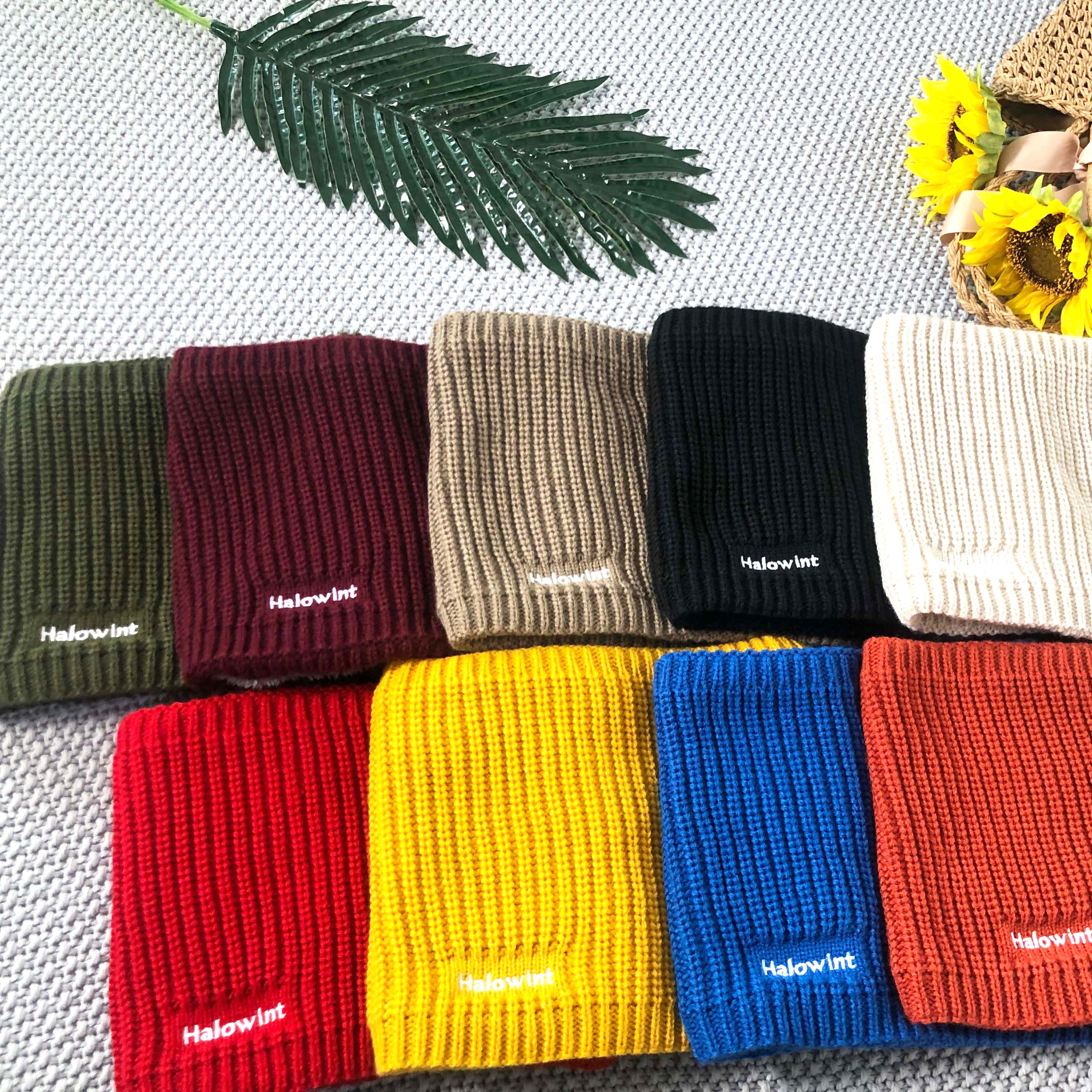 unisex vinter skjerf menn kvinner varme strikkede ringe skjerf tykk elastisk strikk lyddempere låve hals varmere takrenne jente skjerf krage