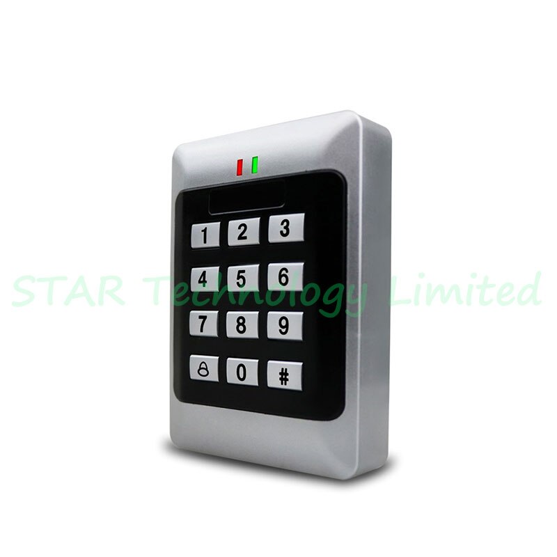 125khz Rfid Door Access Control System with keypad Rfid Standalone Door Access Controller with 10 Pieces Keyfobs