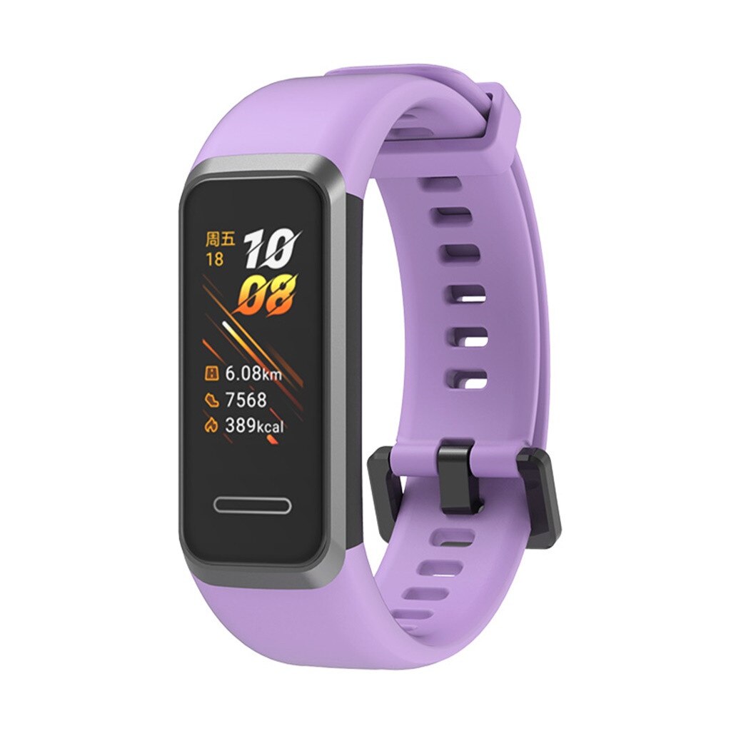 Cinturino da polso Per Huawei 4 Astuto Della Vigilanza di Sport Morbido Cinturino In Silicone di Ricambio Smart wristband Accessori di Ricambio Fascia Da Polso: J