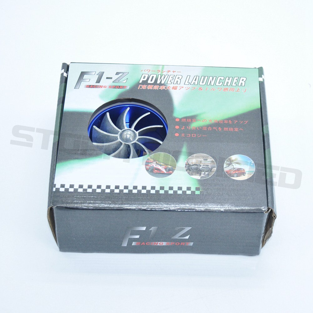 Sutong Universal Air Intake Auto Turbo Fan Saver Fan Single Turbo Fan Propeller Supercharged Turbo