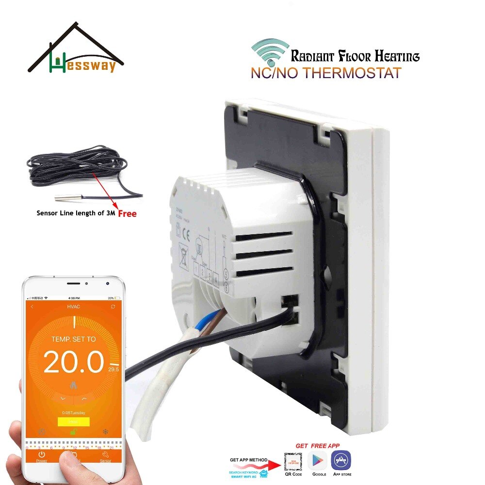 EU mount 3A Floor Heating temperature
