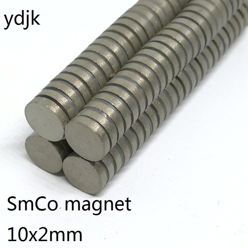 10 20 50 100 Stks/partij Smco Magneet 10*2 Hittebestendig 350 Graden Super Sterke Mm Magneet 10X2