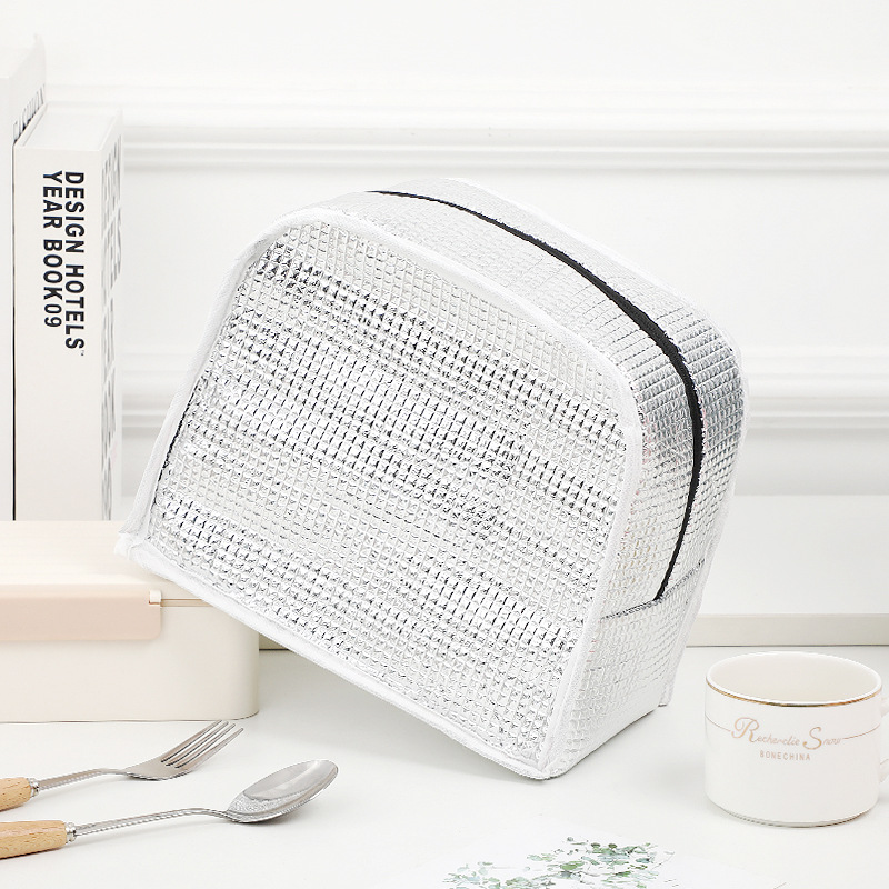 Kleurrijke geïsoleerde lunchtas met grote capaciteit, verdikte Bento-tas van aluminiumfolie, geïsoleerde lunch- en opbergtas