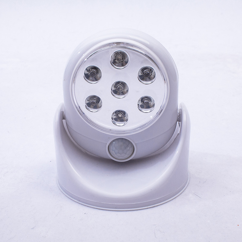 360 degree rotary induction lamp human induction LED lamp.