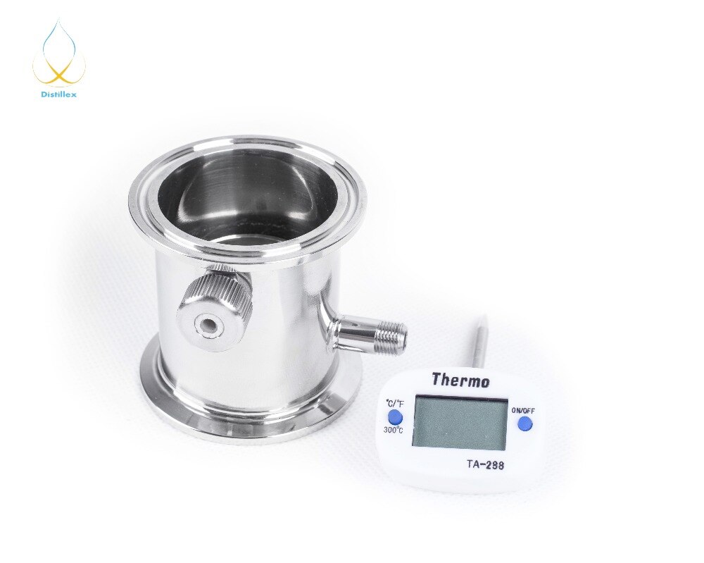 Module de Rectification 2 "OD64mm, colonne de Reflux, Distillation, acier sanitaire 304