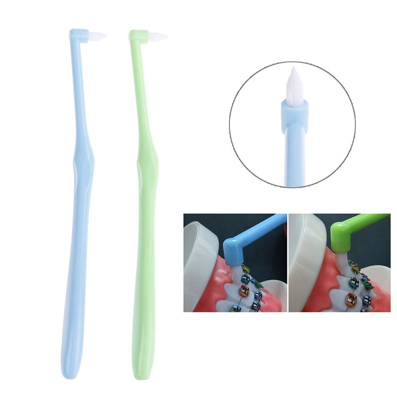 1Pcs Small Head Orthodontic Toothbrush Tooth Brush Soft Toothbrush For Clean Orthodontic Braces