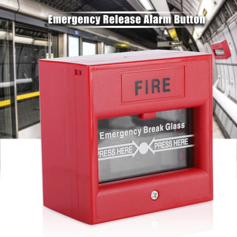 Emergency Exit Fire Alarm Button Release Security Glass Break Alarm Switch
