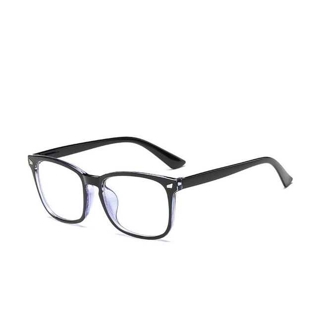 Anti blue rays computer Glasses Men Blue Light Coating Gaming Glasses for computer protection eye Retro Spectacles Women: 192-Blue