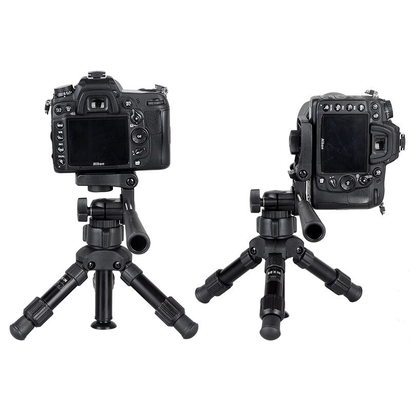 Stativ bexin  ms02 ultra kompakt desktop makro mini stativ kit med telefonklemme til kompakte dslr& #39 ;s videokameraer på desktop mobiltelefon