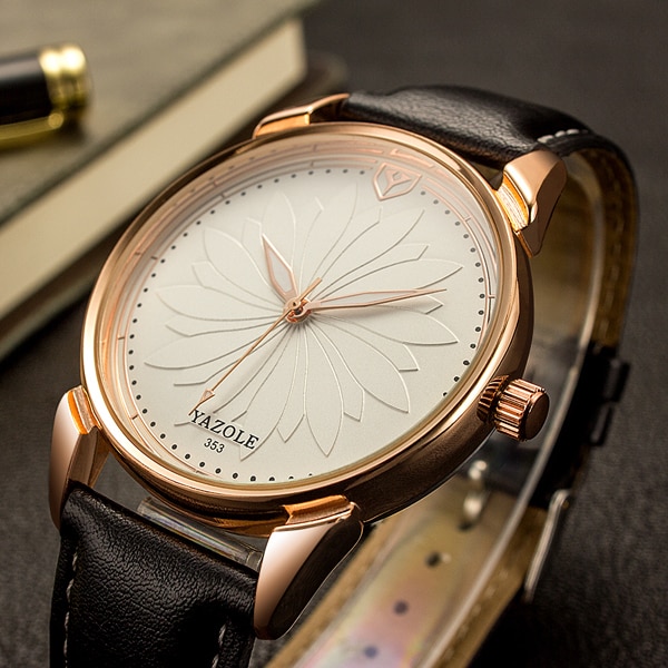 Relogio masculino yazole quartz horloge heren topmerk luxe roségouden herenhorloges sportklok heren polshorloge relojes