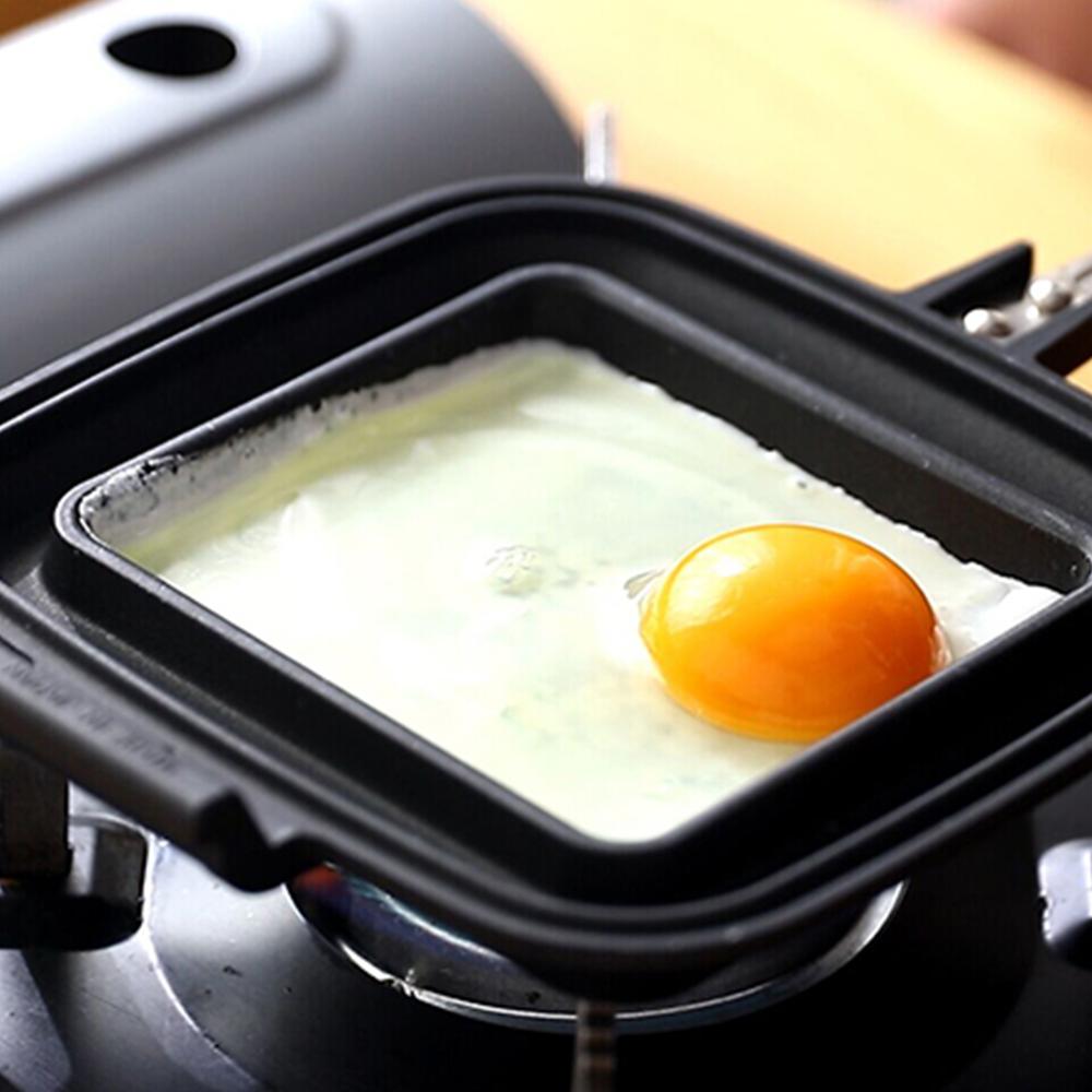 Sandwich Mold Pan Double Side Grill Fry Pan Kookgerei Dubbele Gezicht Pan Steak Koekenpan Pannenkoek Outdoor Keuken Benodigdheden