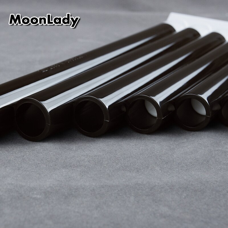 18 pipes pan fløyte pan pipe g key abs plast tradisjonelt treblåsemusikkinstrument for nybegynnere og musikalske elskere