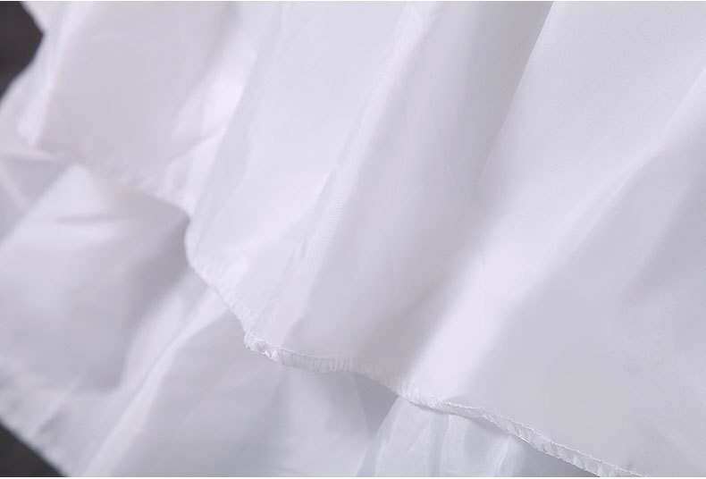 Jupon Maxi long avec 4 volants, 3 cerceaux, ceinture extensible, robe de bal, jupe sous-jupe