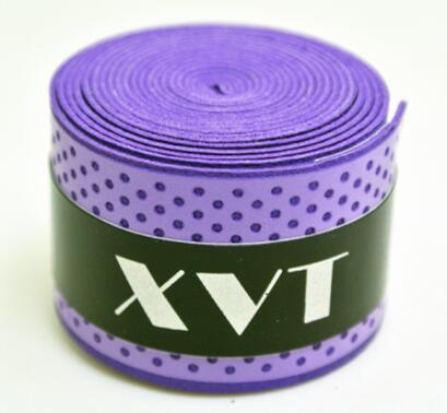 XVT milieuvriendelijke Badminton grip tape racket overgrip/squash Tape/hengel Tape 10 stks/partij: Purple