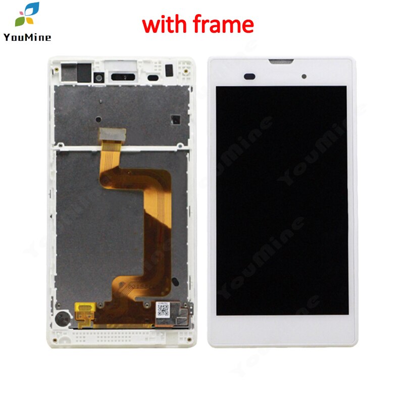 AAA+ LCD For Sony Xperia T3 m50w D5102 D5103 D5106 LCD Screen Display +Touch Screen + Frame Digitizer for Sony T3 lcd