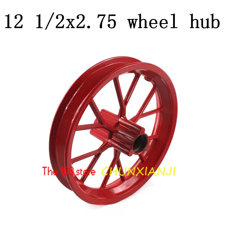 Newest 12 1/2 X 2.75 Wheel Rim 12.5 *2.75 Aluminum Hub for 49cc Motorcycle Mini Dirt Bike Tire MX350 MX400 Scooter