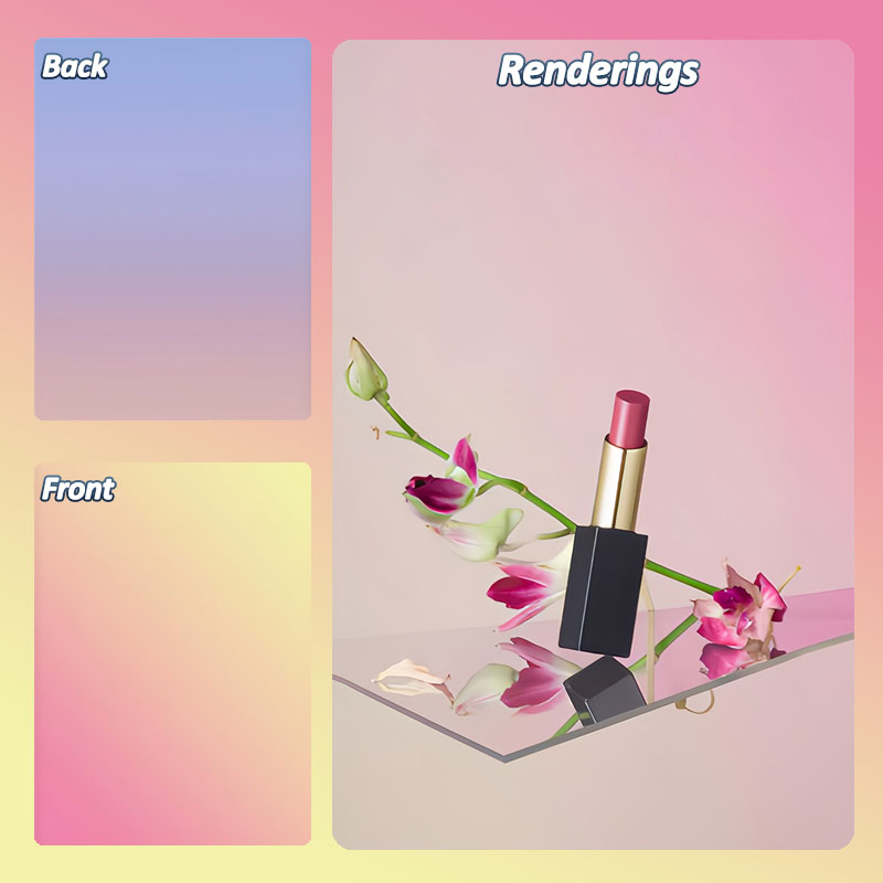 Cenários fotográficos de cor gradiente 57*87cm, 2 lados, fundos fotográficos, papel de parede, estúdio, produtos à prova d'água, adereços fotográficos