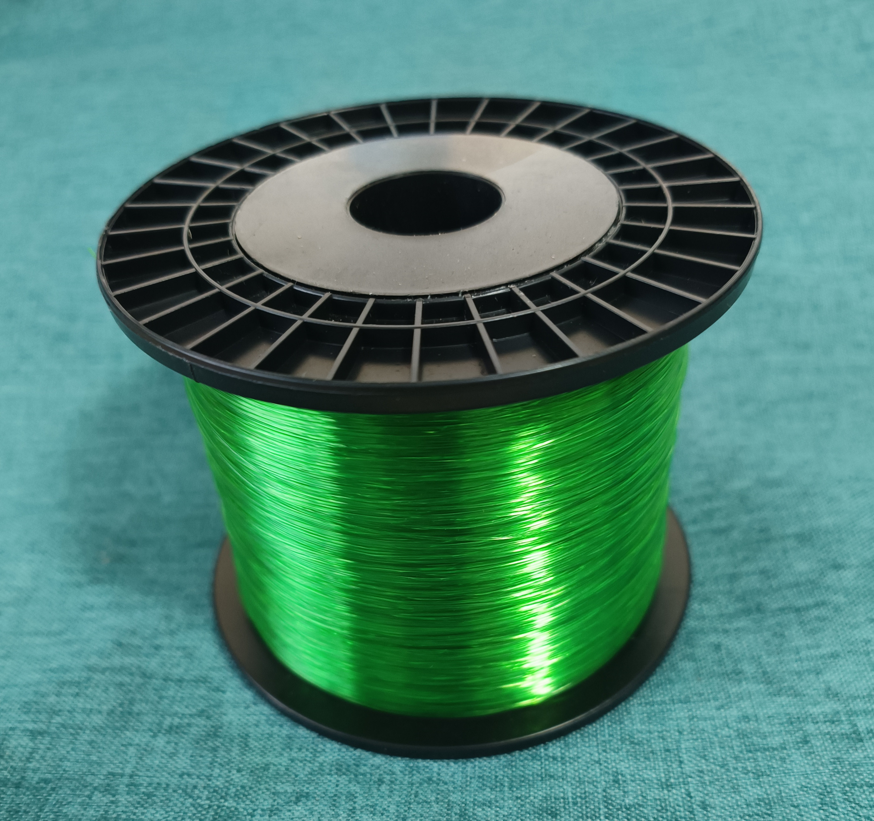 Linea di pesca rivestita in fluorocarbonio 1000M Linea invisibile Accessori per la pesca in nylon affondante maculato super resistente: Luce Verde / 15