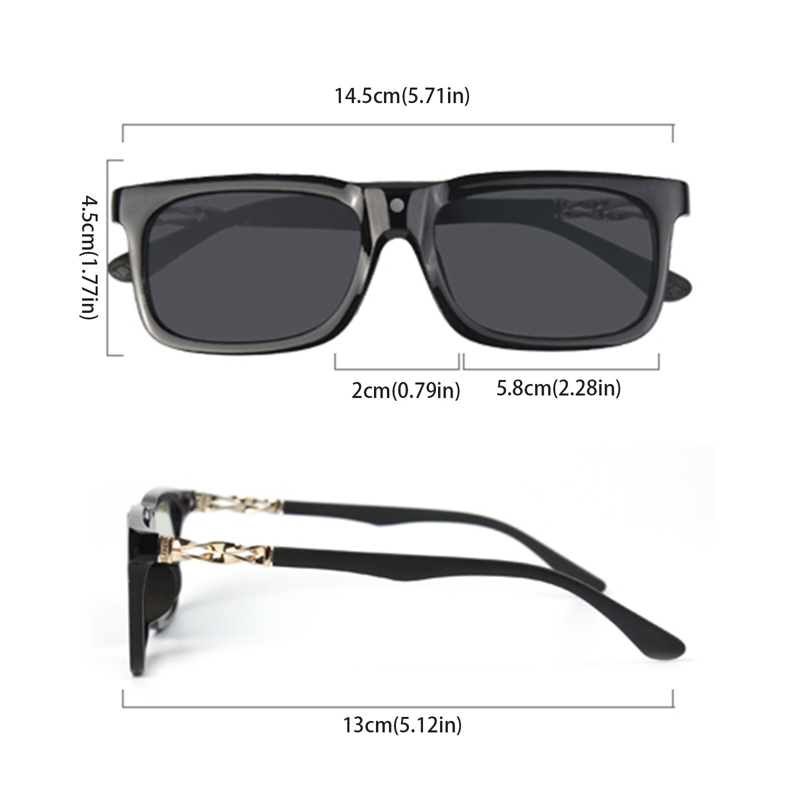 Photochromic Polarized Sunglasses - Smart Driving Glasses - Unisex - UV400 Protection