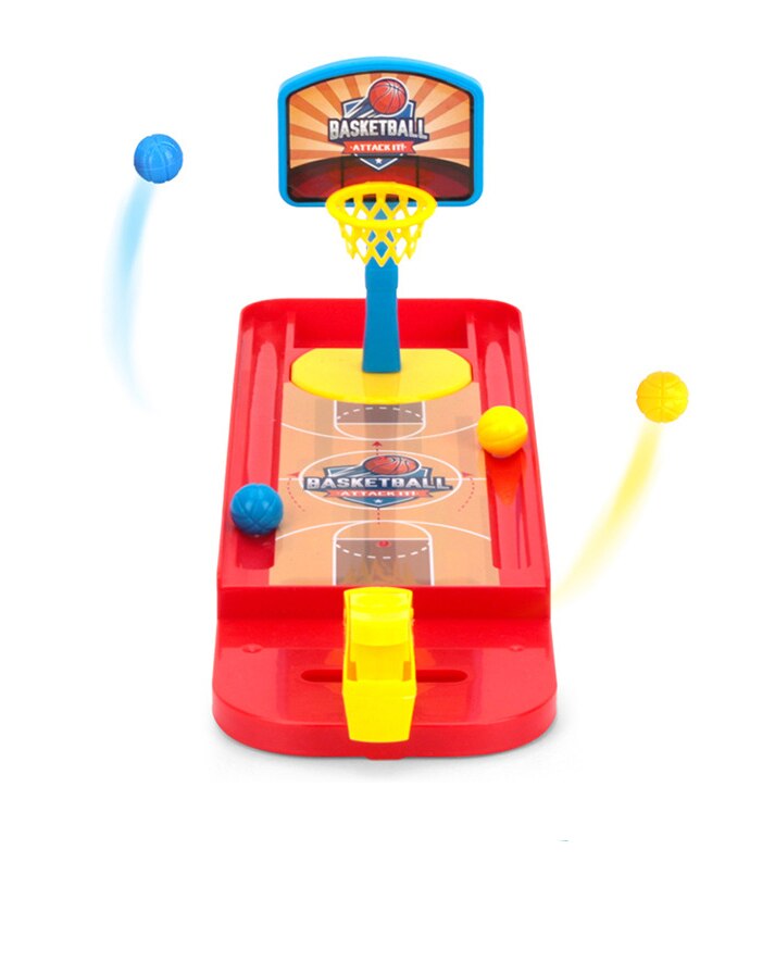 Mini Basketball Shooting Game for Children's Desktop Shooting Marbles Table Games Parent-Child Interaction Fingertip Movement