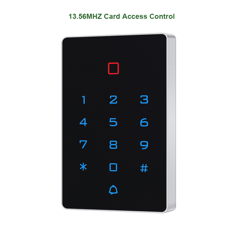 WIFI Tuya Add Delete User Waterproof Smart RFID Card Access Control System Standalone Keypad Door Entry Access Controller: T12-IC