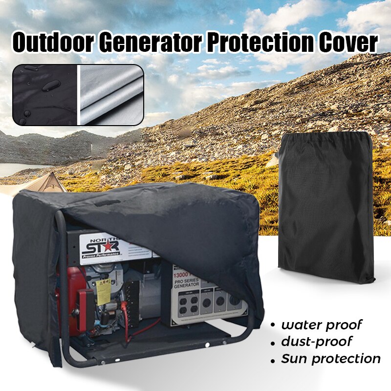 Generator Cover Windproof Protective Cover Canopy Shelter Waterproof Sunscreen Oxford Cloth All-purpose Covers Protection