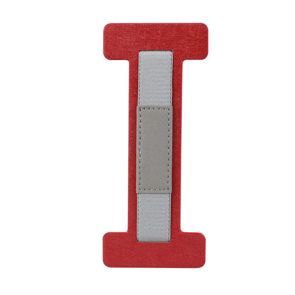 Universelle tablet-halterung mit rutschfestem fingerschutzband und ständer für 6-10.5 -zoll-tablets: Rot