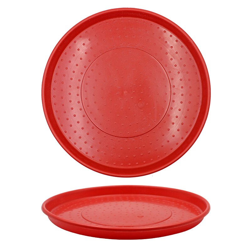 1Pcs Chick Feeder Tray Chicken Breeding Feed Tray Plastic Chicken and Duck Goose Poultry Feeding Plate Chick Feeder Equipments