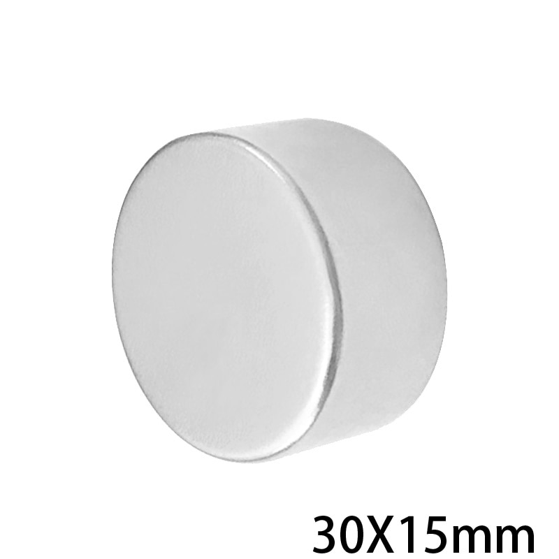 1/2/3/5Stck 30x15mm Neodym Starke Magneten 30mm x 15mm dauerhaft Runde Magnet Rabatt 30x15mm Leistungsstarke Magnetische 30*15mm