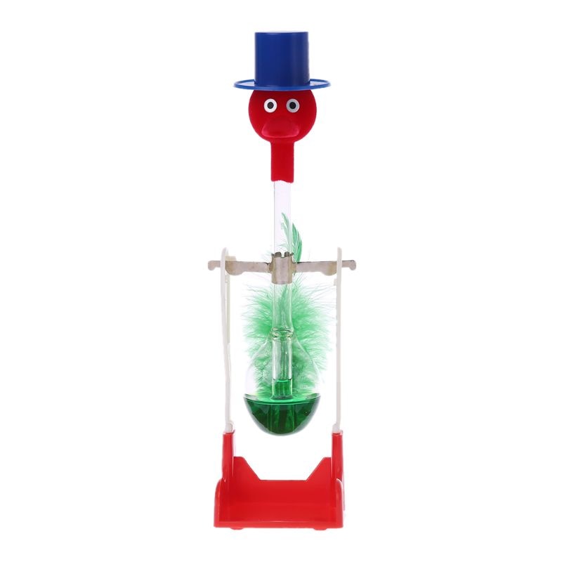 1Pc Non-Stop Liquid Glass Drinking Lucky Bird Duck Desk Toy Perpetual Motion
