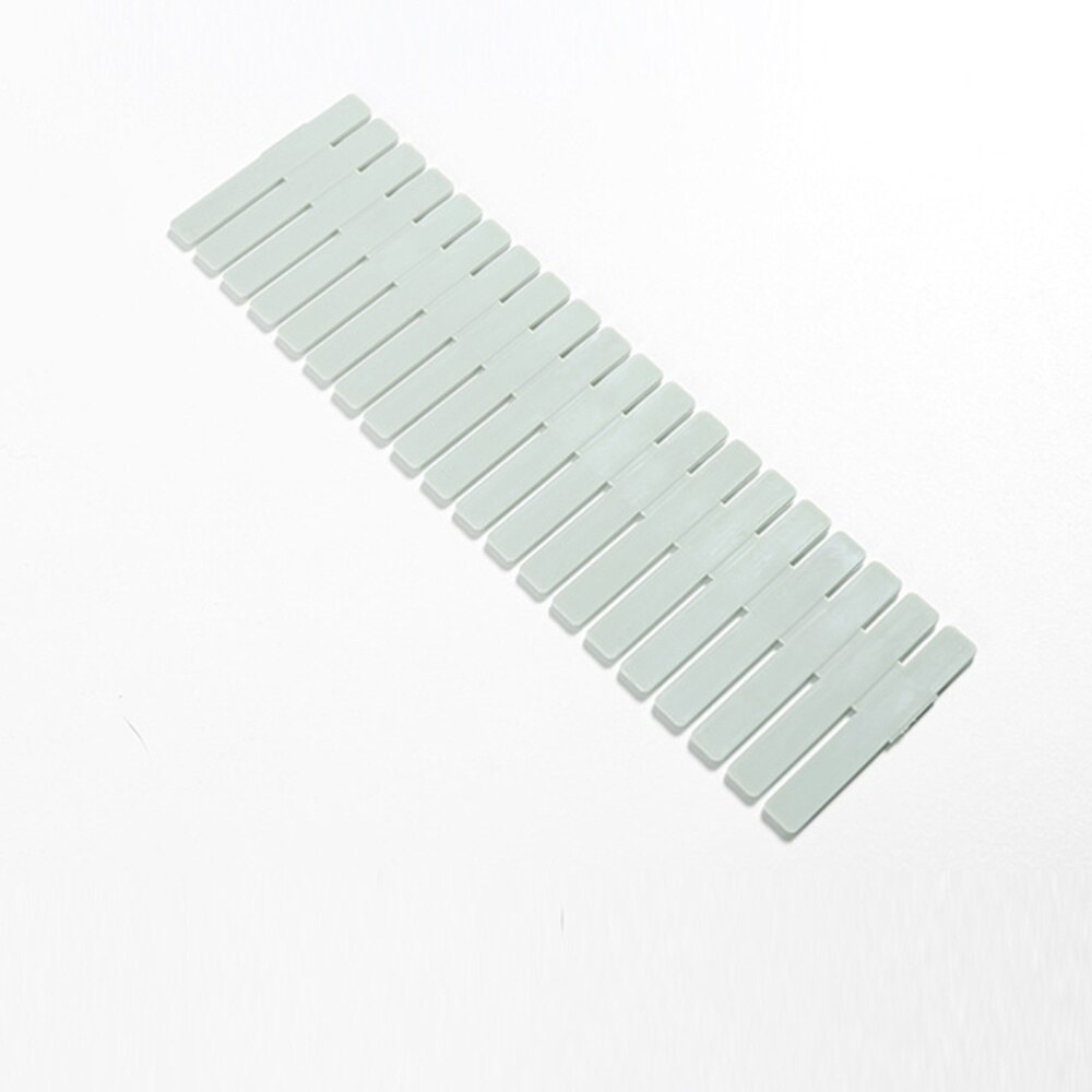 8pcs Adjustable Grid Drawer Dividers DIY Drawer Organizer Dividers Household Storage Rack for Dresser Storage Random