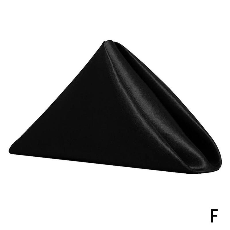 1pcs Cloth Napkins 12x12 Inches Polyester Table Napkins Restaurant Banquet Dinner Decoration Party Wedding Supplies Decor L2a4