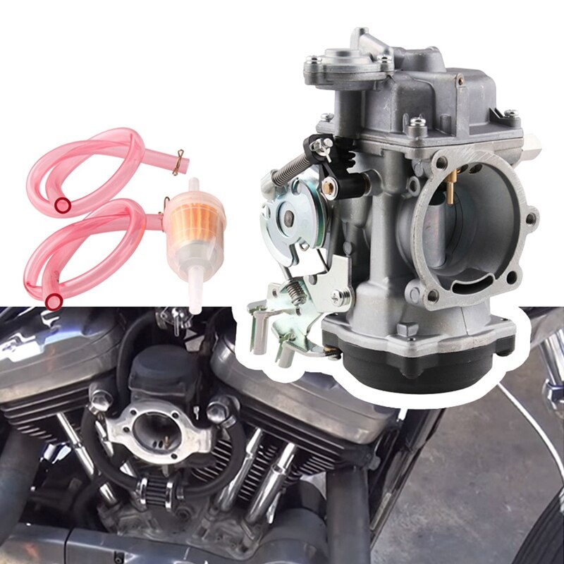 CV 40mm Motorcycle Carburetor Carb for Sportster 883 1200 Electra Glid Motorcycle Accessories: Default Title