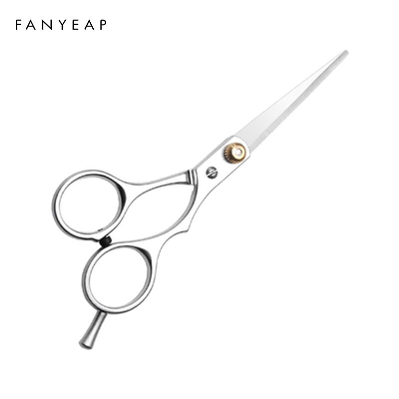 Japan 4cr 6 inch Black cut hair scissors haircut sissors thinning barber hair cutting shears hairdresser scissors: A