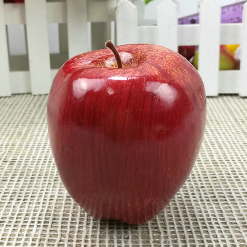 Verscheidenheid Kunstmatige Vruchten Plastic Nep Fruit Keuken Tafel Diy Home Decoratie Apple, Oranje, Perzik, Geel Peer, persimmon: 7