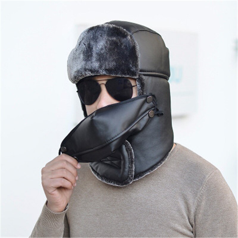 Ademende wintermutsen voor heren en dames, warme fleece gezichtsmaskers, oorbeschermers, skimaskers, snowboardmutsen, fietsmutsen, winddichte mutsen, 5 kleuren