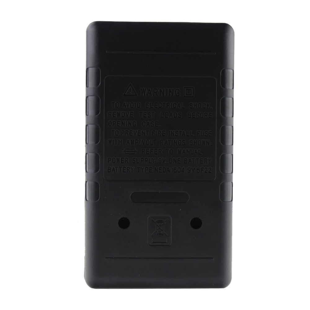 DT830BLCD Counts Auto Range Digital Multimeter AC/DC Voltage Current Tester with Temperature Measurement