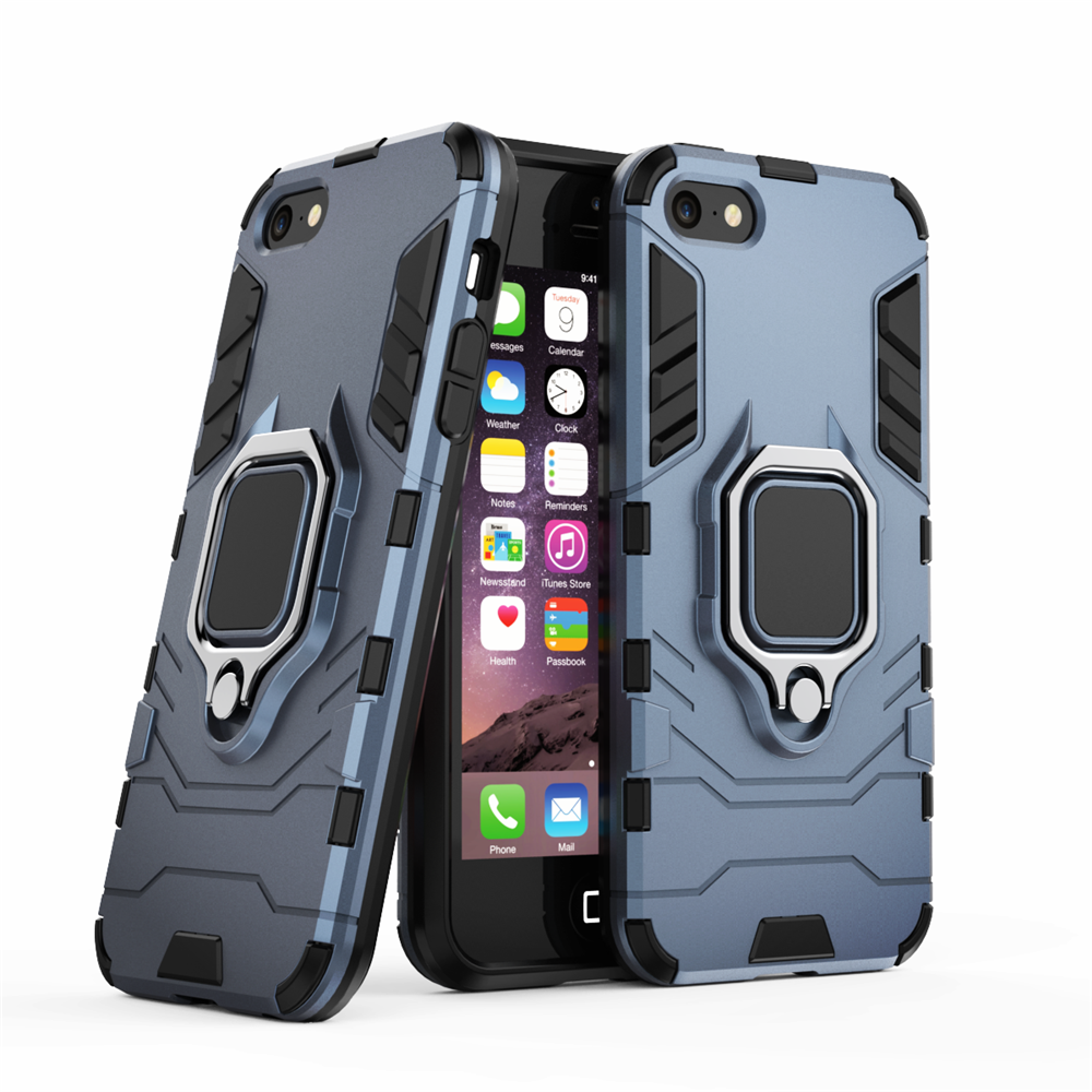 Funda a prueba de golpes para iPhone 5 5s SE, carcasa con soporte de anillo, carcasa trasera para iPhone se 5 5s 5G 4,0&quot;