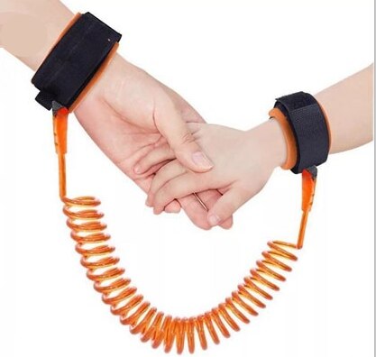 Ceinture de sécurité pour enfants, Anti-perte, pour bébé: Orange